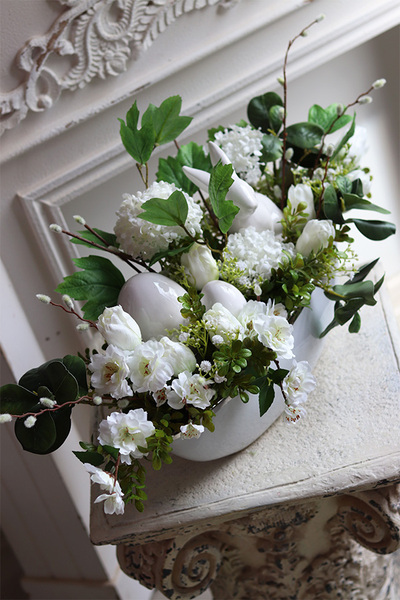 Easter Egg Laos, stroik wielkanocny z zajączkiem