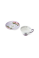 Alice in Wonderland, filiżanka ze spodkiem kolorowa