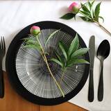 Negra, komplet obiadowy dla 6 osób, 18 elementów