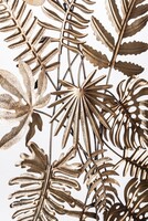 Jungle Glamour 4, metalowy decor ścienny, wym.100x53x2cm 