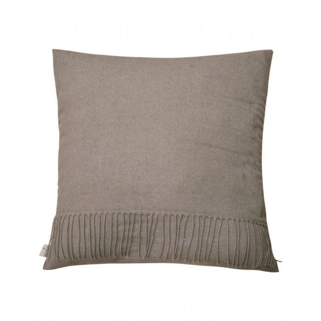 OD RĘKI Cashmere Dijon, poszewka na poduszkę z kaszmirem, brązowy, wym.45x45cm