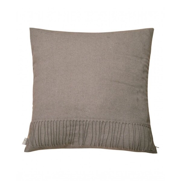 OD RĘKI Cashmere Dijon, poszewka na poduszkę z kaszmirem, brązowy, wym.45x45cm