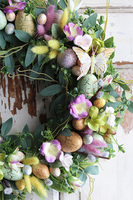 Gresto, wielkanocny wianek z pisankami, śr.34cm