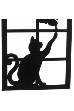 Kocie Harce, metalowy decor ścienny, wym.56x25cm