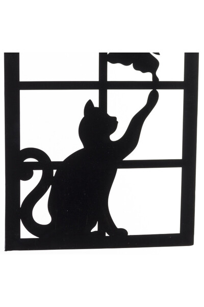 Kocie Harce, metalowy decor ścienny