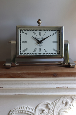 ekskluzywny zegar Gabinetowy Silverato, wym.25x36x14cm