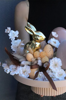 Modern Easteria, stroik wielkanocny na paterze