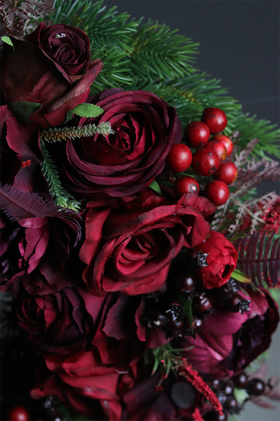 Bordonita, elegancki wieniec nagrobny