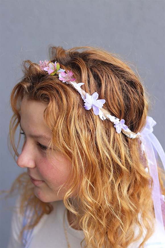 Sensitive Pink, wianek na głowę, rozmiar uniwersalny