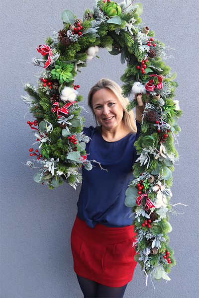 Reniferro Premium, świąteczna girlanda