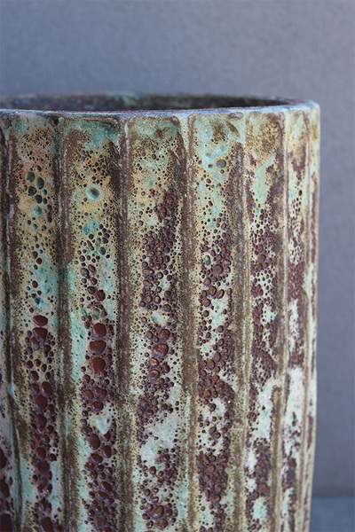 Atlantis, wysoka donica ceramiczna