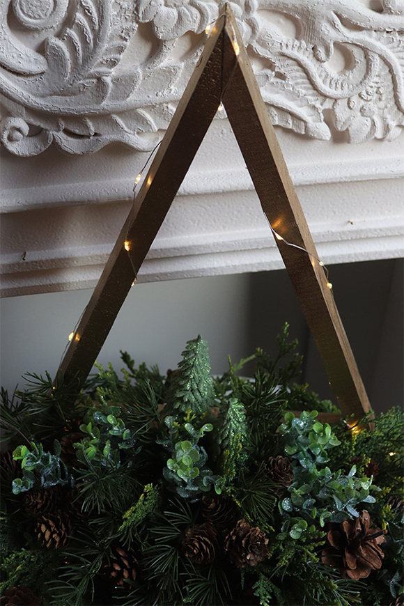 Wooden Tree, zimowa kompozycja nagrobna