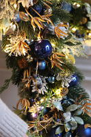 Dark Blue Eveline Xmas, girlanda świąteczna