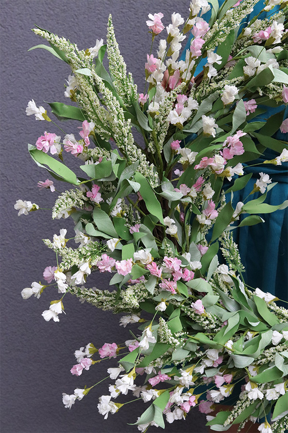 Calina, wiosenny wianek na drzwi	