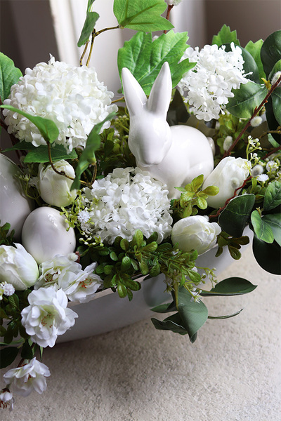 Easter Egg Laos, stroik wielkanocny z zajączkiem