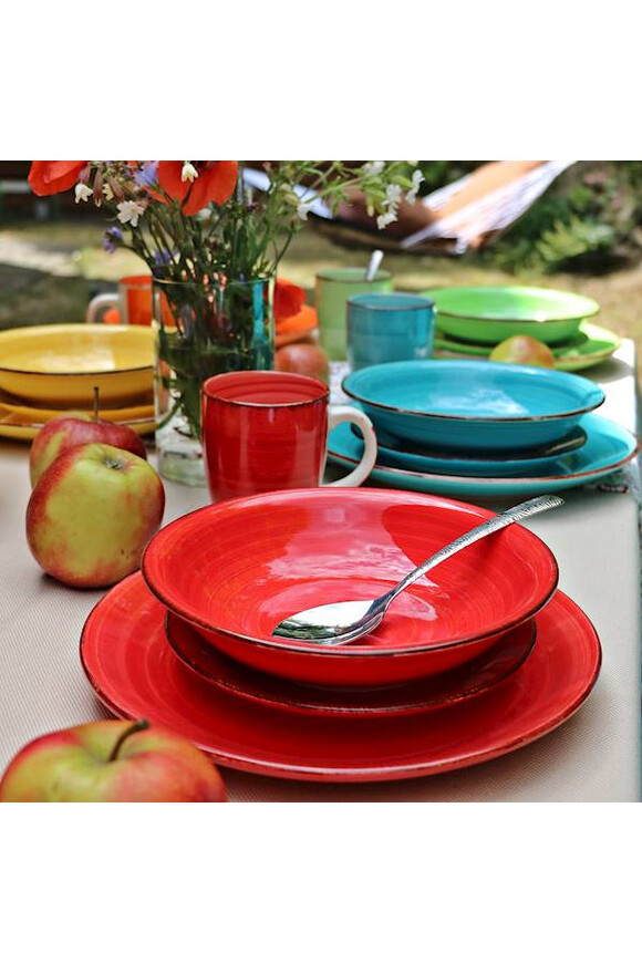 Mexico, kolorowy komplet obiadowy dla sześciu osób