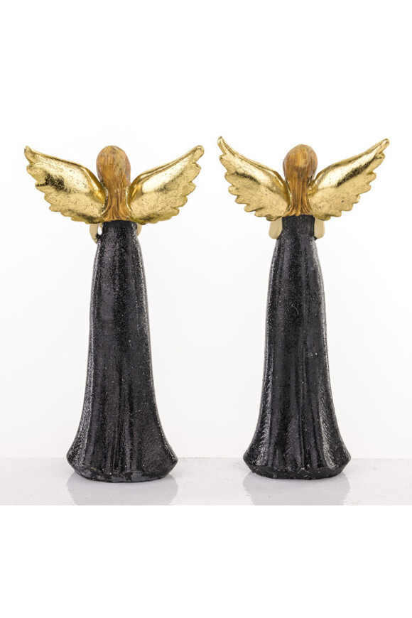 Christmas in Black, figurka anioła z sercem