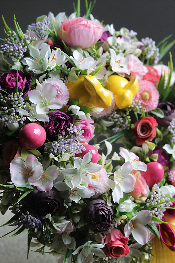 Terina Spring, wielkanocny wianek dekoracyjny