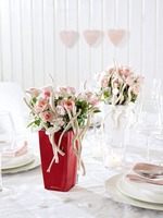 Cubi Mini, elegancka donica z nawadnianiem, biała