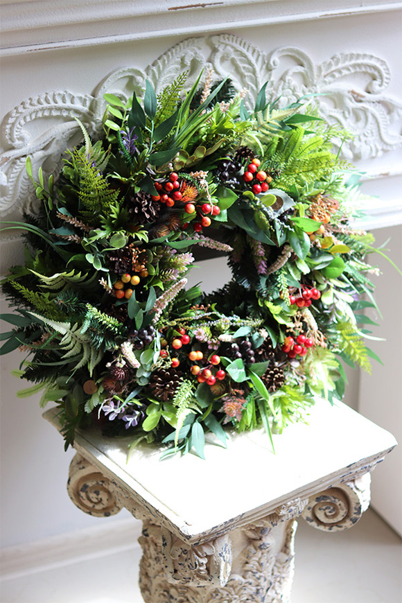 Leśne Runo 2, wianek dekoracyjny