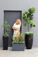 Dracena Fiberglass, sztuczna roślina w donicy fiberglass