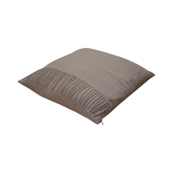 OD RĘKI Cashmere Dijon, poszewka na poduszkę z kaszmirem, brązowy, wym.45x45cm