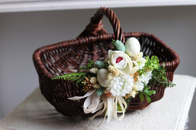 Brownie, dekorowany koszyczek wielkanocny, wys.23cm