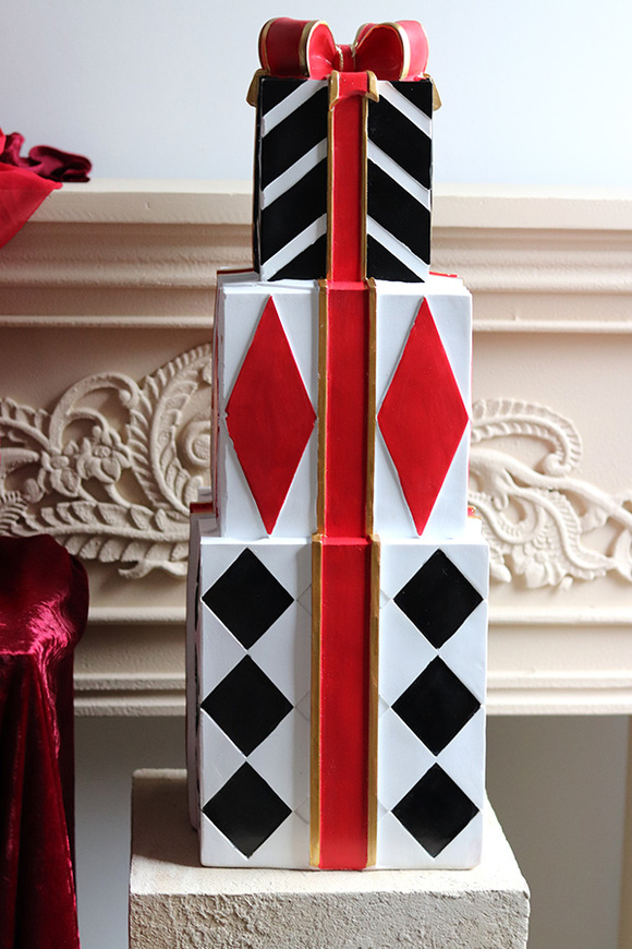 Xmas Ball, figurka świąteczna prezenty	