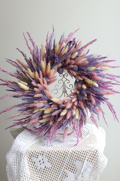 Easter Homey, dekoracyjny wianek z suszem