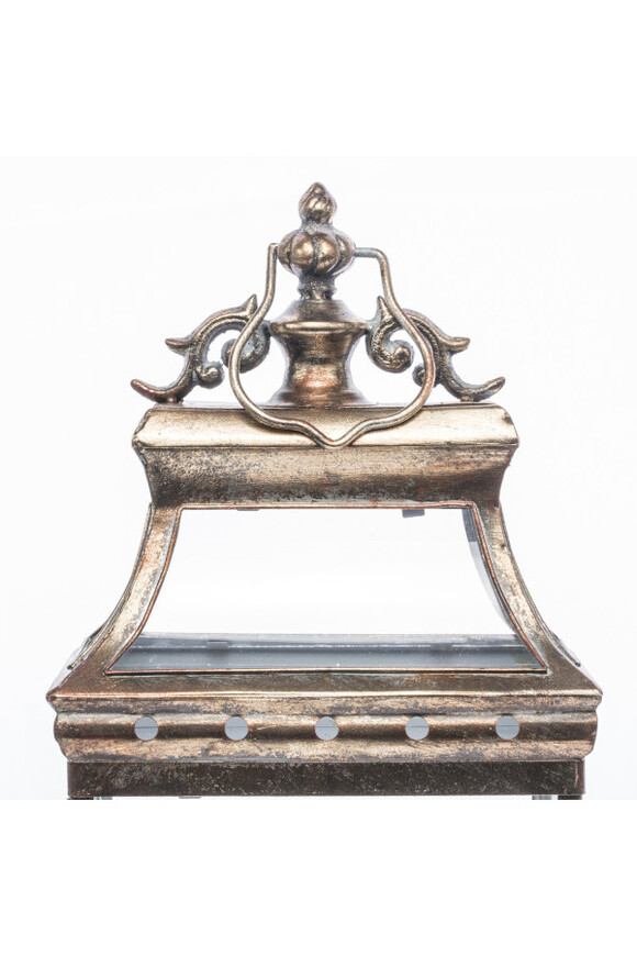 Oriental, duży lampion metalowy