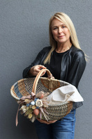 Bazaar Teresa, dekorowany koszyczek wielkanocny