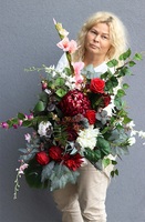 Bordolia, kompozycja nagrobna w misie