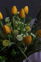 Żółta Energia, komplet dekoracji nagrobnych