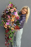 Nedua Premium, długa wiązanka nagrobna