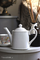 Parma, dzbanek porcelanowy imbryk biały