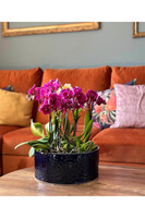 Vintage Orient, osłonka ceramiczna doniczka misa 