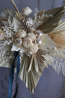 Deluxe Silver Boho, dekoracja świąteczna z suszu na florecie