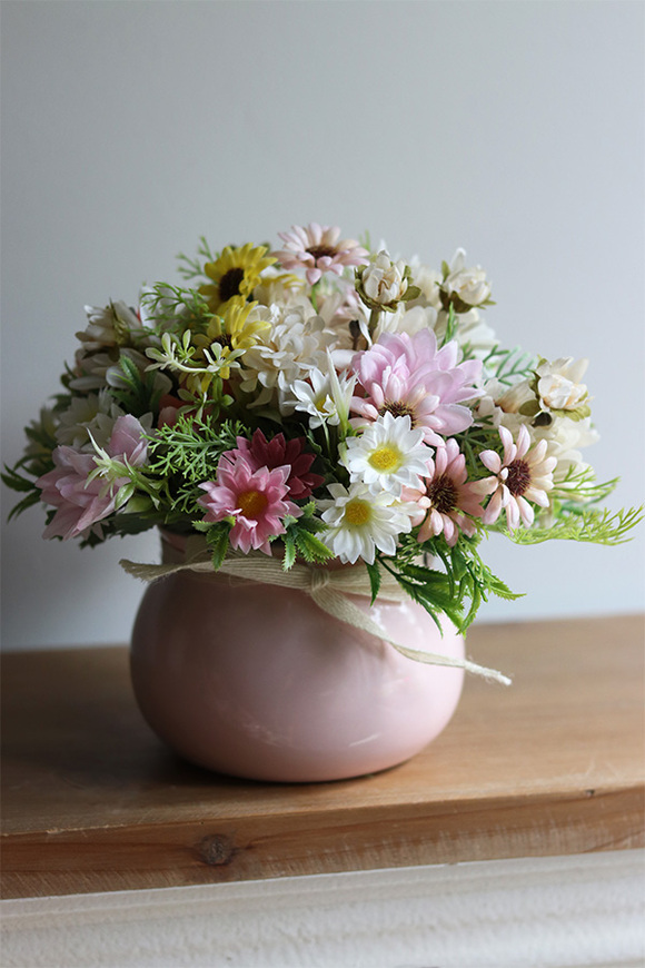 Błogie Lato, kompozycja kwiatowa w naczyniu