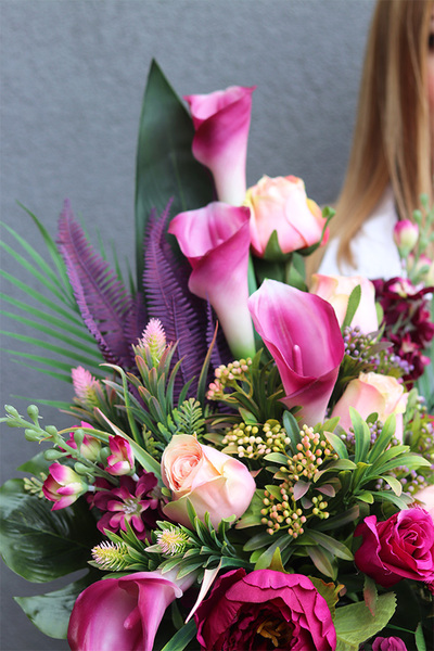 Derenate, bukiet nagrobny we wkładzie