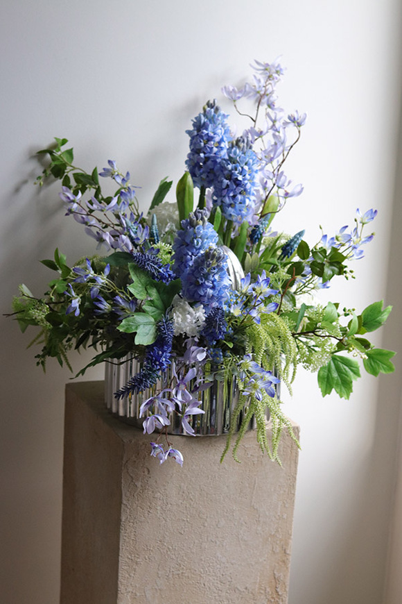 Bluemana, stroik wielkanocny z jajkiem