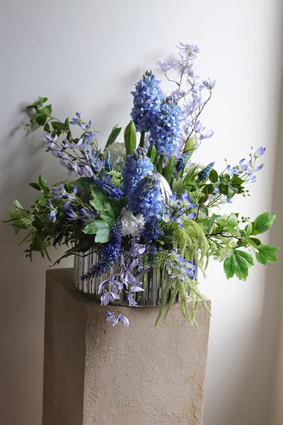 Bluemana, stroik wielkanocny z jajkiem