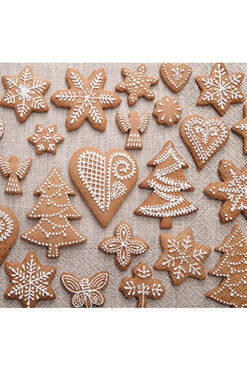 OD RĘKI Pierniki, świąteczne serwetki papierowe, 20szt