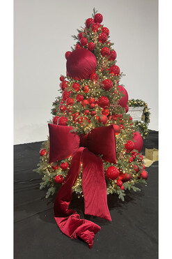 Appart Red, dekoracje na choinkę, zestaw