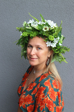 Hawajski, kwiatowy wianek na głowę, rozmiar uniwersalny