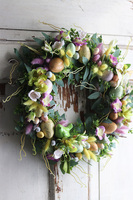 Gresto, wielkanocny wianek z pisankami, śr.34cm