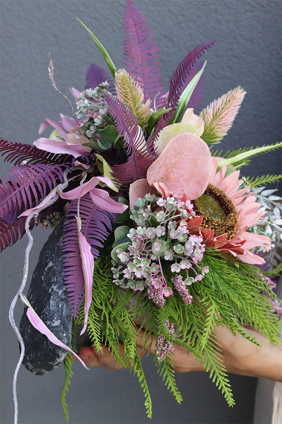 Sunflower Memorias Volcan, kompozycja nagrobna