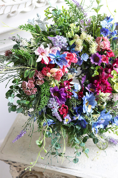 Wichrowe Wzgórza Summer, delikatny wiosenny wianek