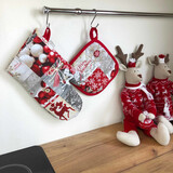 Christmas Charm, świąteczna mata / łapka kuchenna