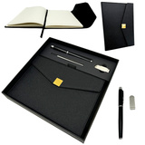 Elegance, skórzany notes, zestaw prezentowy