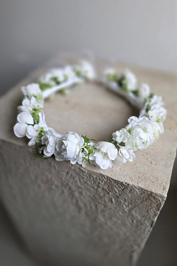 Roseni, komunijny wianek na głowę, rozmiar uniwersalny